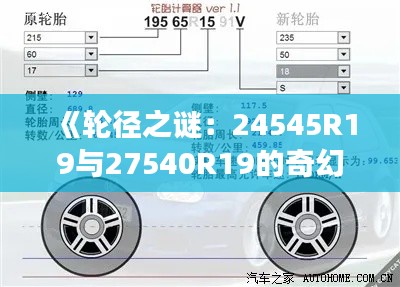 《輪徑之謎：24545R19與27540R19的奇幻之旅》