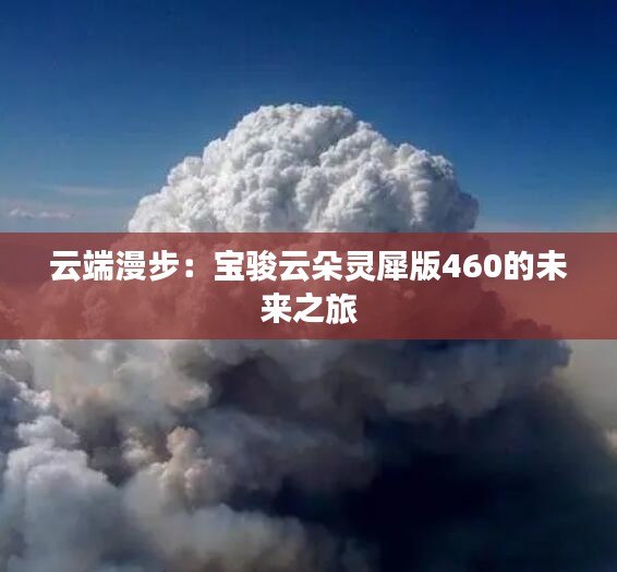 云端漫步：寶駿云朵靈犀版460的未來(lái)之旅