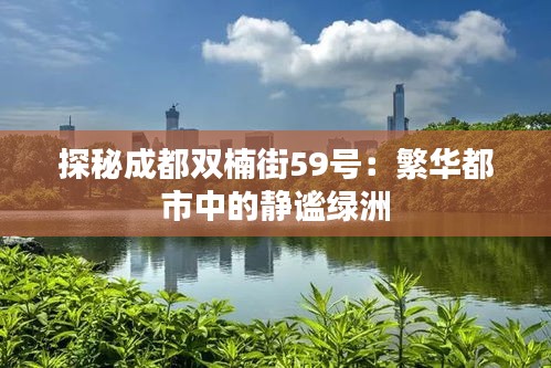 探秘成都雙楠街59號：繁華都市中的靜謐綠洲