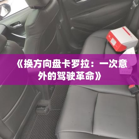 《換方向盤卡羅拉：一次意外的駕駛革命》