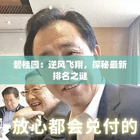 碧桂園：逆風(fēng)飛翔，探秘最新排名之謎
