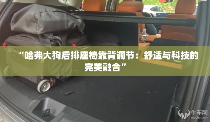 “哈弗大狗后排座椅靠背調(diào)節(jié)：舒適與科技的完美融合”