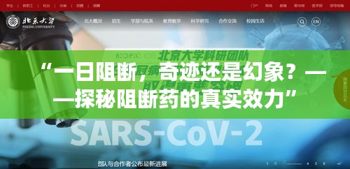 “一日阻斷，奇跡還是幻象？——探秘阻斷藥的真實(shí)效力”