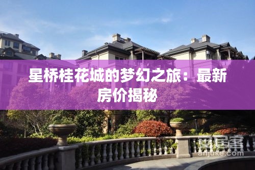 星橋桂花城的夢幻之旅：最新房價揭秘