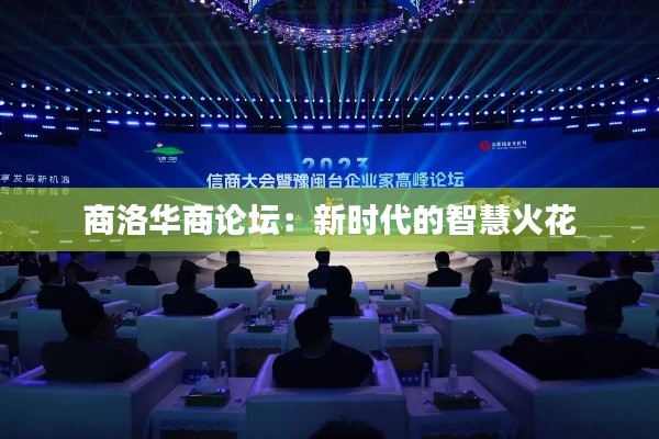 商洛華商論壇：新時代的智慧火花