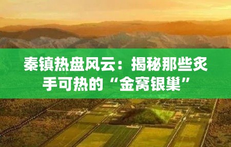 秦鎮(zhèn)熱盤風云：揭秘那些炙手可熱的“金窩銀巢”