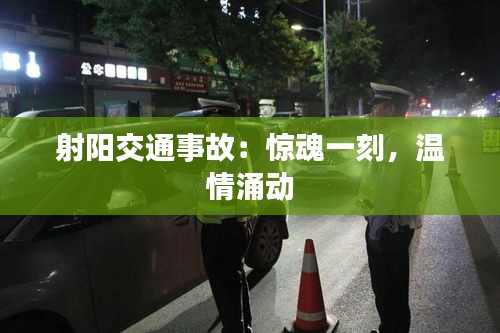 射陽交通事故：驚魂一刻，溫情涌動(dòng)