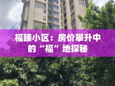 福臻小區(qū)：房價攀升中的“?！钡靥矫? class=