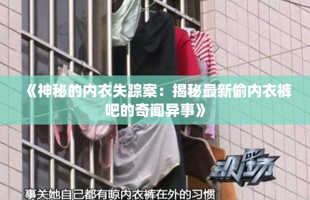 《神秘的內(nèi)衣失蹤案：揭秘最新偷內(nèi)衣褲吧的奇聞異事》