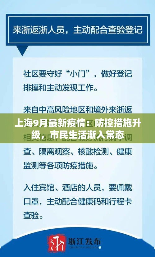 上海9月最新疫情：防控措施升級，市民生活漸入常態(tài)