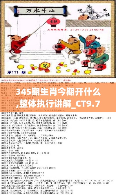 345期生肖今期開(kāi)什么,整體執(zhí)行講解_CT9.744