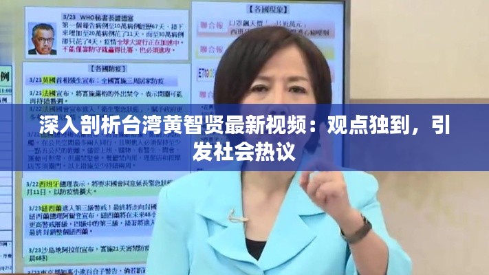 深入剖析臺(tái)灣黃智賢最新視頻：觀點(diǎn)獨(dú)到，引發(fā)社會(huì)熱議