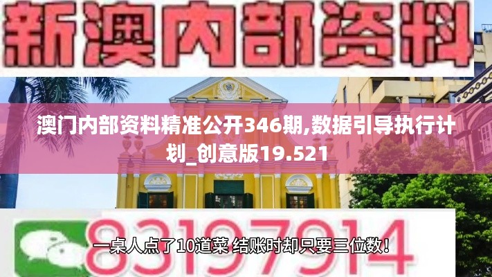 澳門(mén)內(nèi)部資料精準(zhǔn)公開(kāi)346期,數(shù)據(jù)引導(dǎo)執(zhí)行計(jì)劃_創(chuàng)意版19.521