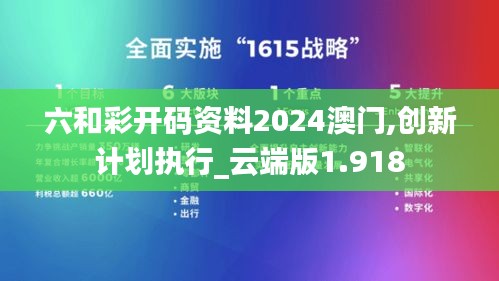 六和彩開碼資料2024澳門,創(chuàng)新計劃執(zhí)行_云端版1.918