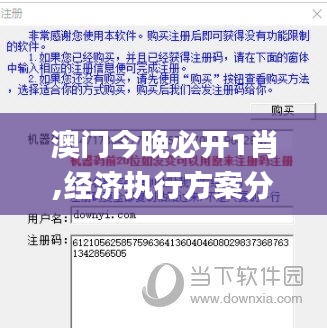 澳門今晚必開1肖,經(jīng)濟(jì)執(zhí)行方案分析_進(jìn)階款2.967