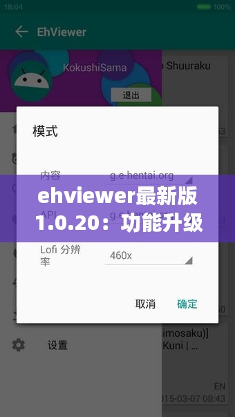ehviewer最新版1.0.20：功能升級，體驗(yàn)再飛躍