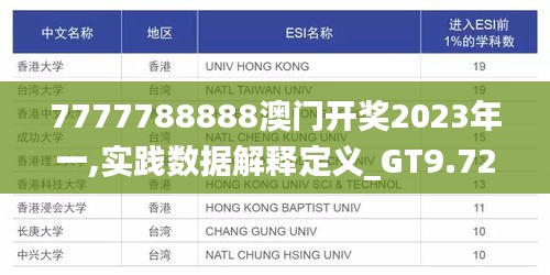 7777788888澳門開獎(jiǎng)2023年一,實(shí)踐數(shù)據(jù)解釋定義_GT9.722
