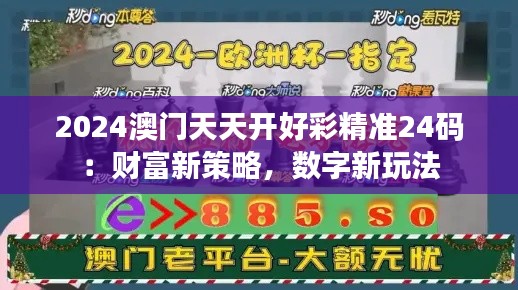 2024澳門天天開好彩精準(zhǔn)24碼：財富新策略，數(shù)字新玩法