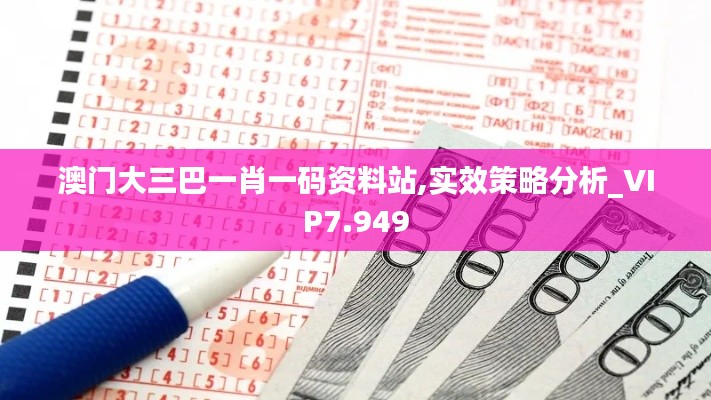 澳門(mén)大三巴一肖一碼資料站,實(shí)效策略分析_VIP7.949