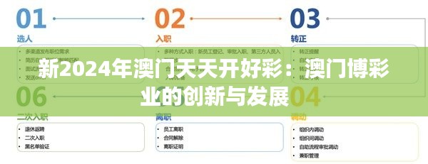 新2024年澳門天天開好彩：澳門博彩業(yè)的創(chuàng)新與發(fā)展