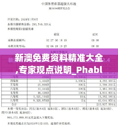 新澳免費(fèi)資料精準(zhǔn)大全,專家觀點(diǎn)說(shuō)明_Phablet13.802