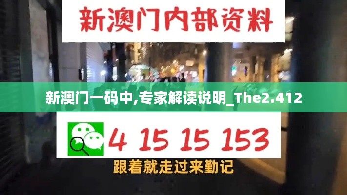 新澳門一碼中,專家解讀說明_The2.412
