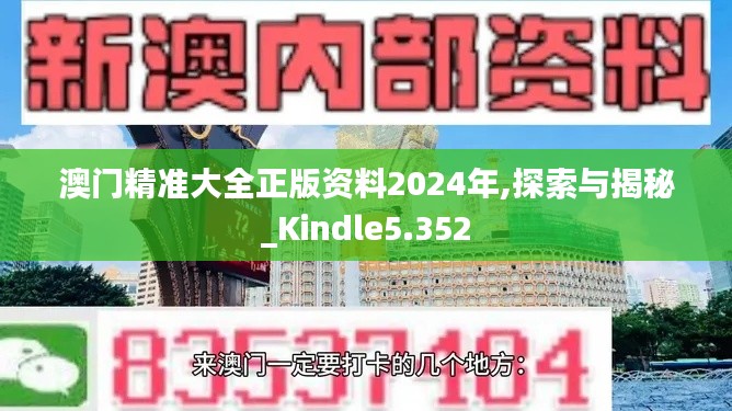 澳門精準大全正版資料2024年,探索與揭秘_Kindle5.352