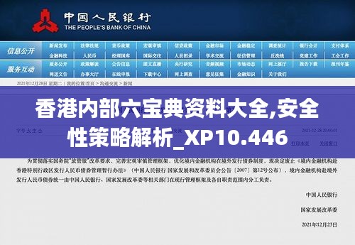 香港內(nèi)部六寶典資料大全,安全性策略解析_XP10.446
