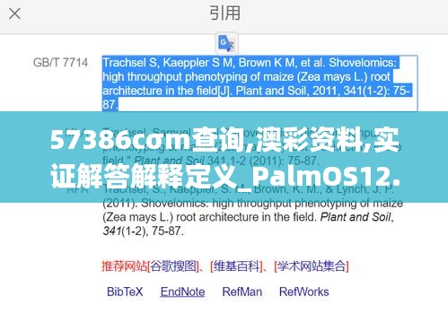 57386cσm查詢,澳彩資料,實(shí)證解答解釋定義_PalmOS12.719