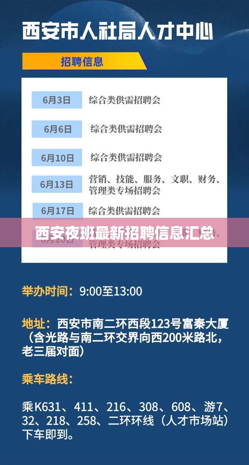 西安夜班最新招聘信息匯總