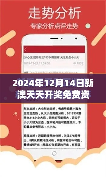 2024年12月14日新澳天天開獎(jiǎng)免費(fèi)資料：提升玩樂(lè)體驗(yàn)的新途徑
