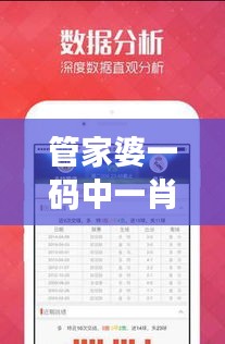 管家婆一碼中一肖2024第349期：未來彩票贏家的制勝法寶