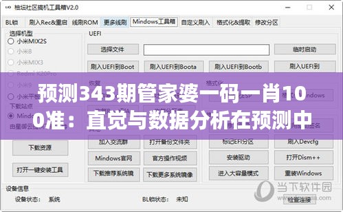 預(yù)測343期管家婆一碼一肖100準(zhǔn)：直覺與數(shù)據(jù)分析在預(yù)測中的平衡