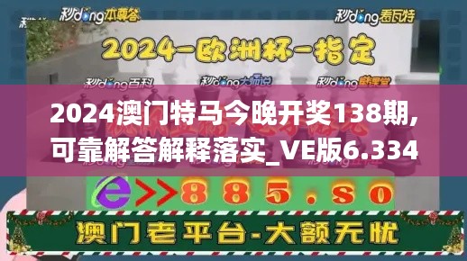 2024澳門(mén)特馬今晚開(kāi)獎(jiǎng)138期,可靠解答解釋落實(shí)_VE版6.334