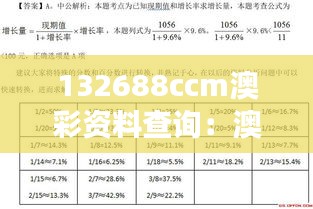 132688ccm澳彩資料查詢：澳彩資料全面剖析及其對(duì)策略制定的影響