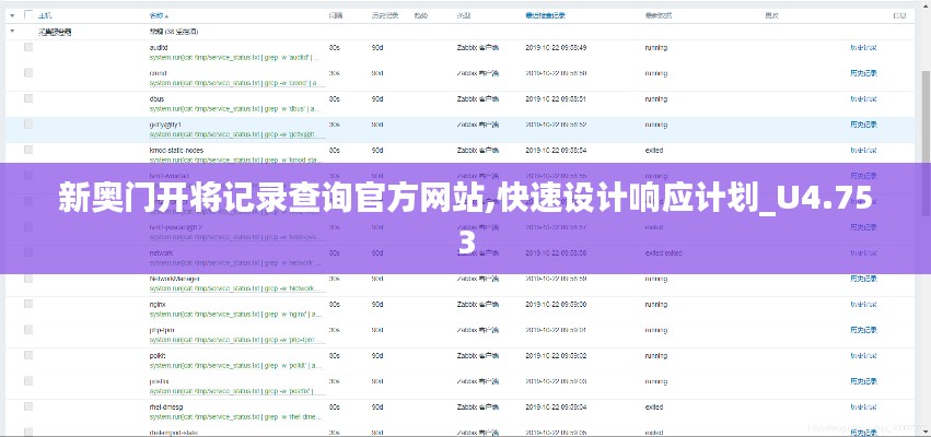 新奧門開將記錄查詢官方網(wǎng)站,快速設(shè)計(jì)響應(yīng)計(jì)劃_U4.753