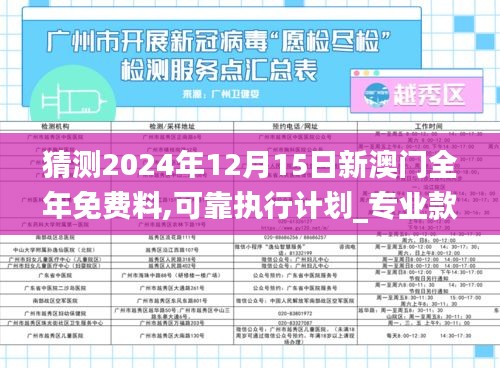 猜測2024年12月15日新澳門全年免費(fèi)料,可靠執(zhí)行計劃_專業(yè)款13.816