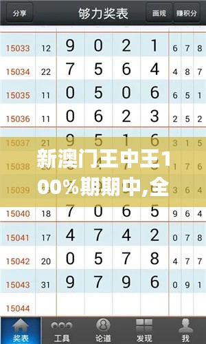 新澳門王中王100%期期中,全面數(shù)據(jù)解析執(zhí)行_Tizen6.745