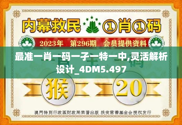 最準(zhǔn)一肖一碼一孑一特一中,靈活解析設(shè)計(jì)_4DM5.497