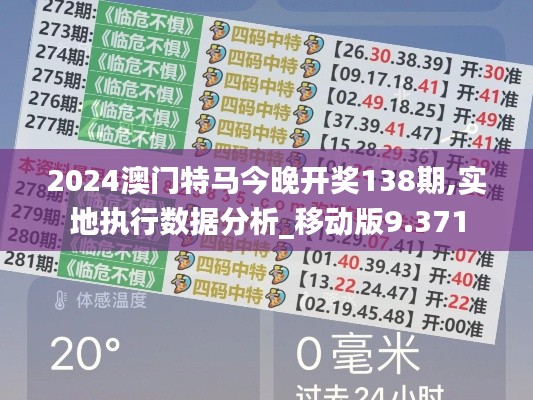 2024澳門特馬今晚開獎138期,實地執(zhí)行數(shù)據(jù)分析_移動版9.371