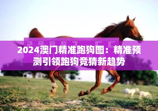 2024澳門精準跑狗圖：精準預(yù)測引領(lǐng)跑狗競猜新趨勢
