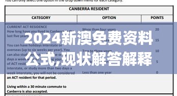 2024新澳免費(fèi)資料公式,現(xiàn)狀解答解釋定義_watchOS6.873