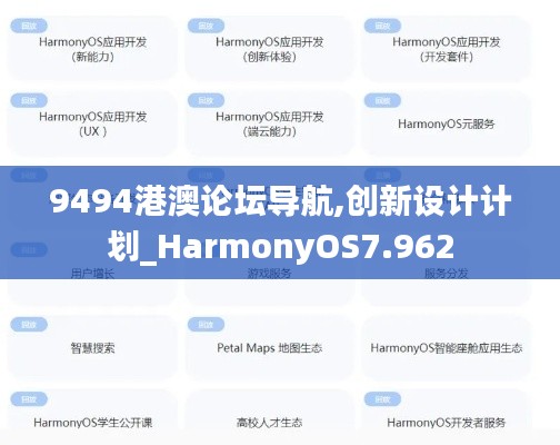 9494港澳論壇導(dǎo)航,創(chuàng)新設(shè)計計劃_HarmonyOS7.962