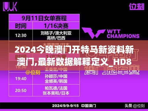 2024今晚澳門開(kāi)特馬新資料新澳門,最新數(shù)據(jù)解釋定義_HD8.204