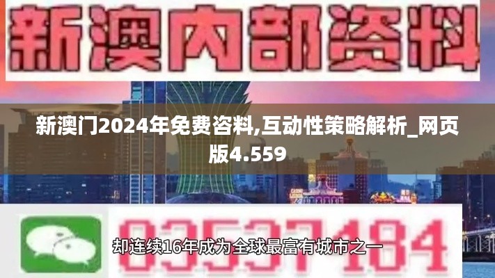 新澳門2024年免費(fèi)咨料,互動(dòng)性策略解析_網(wǎng)頁版4.559