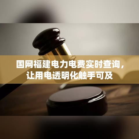 國網(wǎng)福建電力電費實時查詢，讓用電透明化觸手可及