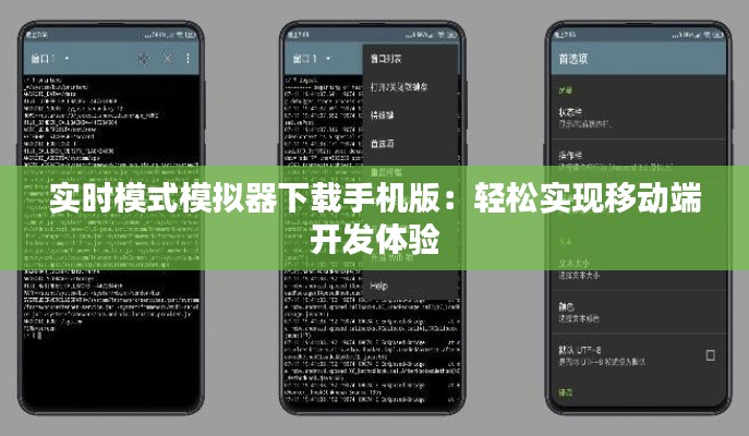 實(shí)時(shí)模式模擬器下載手機(jī)版：輕松實(shí)現(xiàn)移動(dòng)端開發(fā)體驗(yàn)