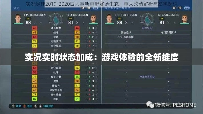 實(shí)況實(shí)時(shí)狀態(tài)加成：游戲體驗(yàn)的全新維度
