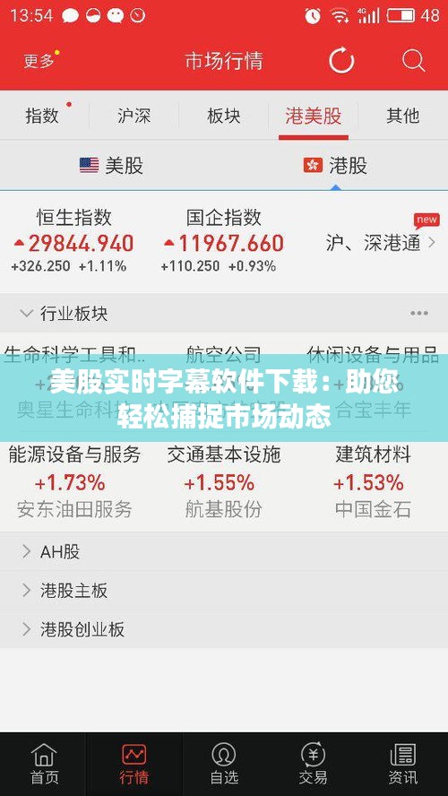 美股實時字幕軟件下載：助您輕松捕捉市場動態(tài)