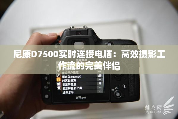 尼康D7500實時連接電腦：高效攝影工作流的完美伴侶